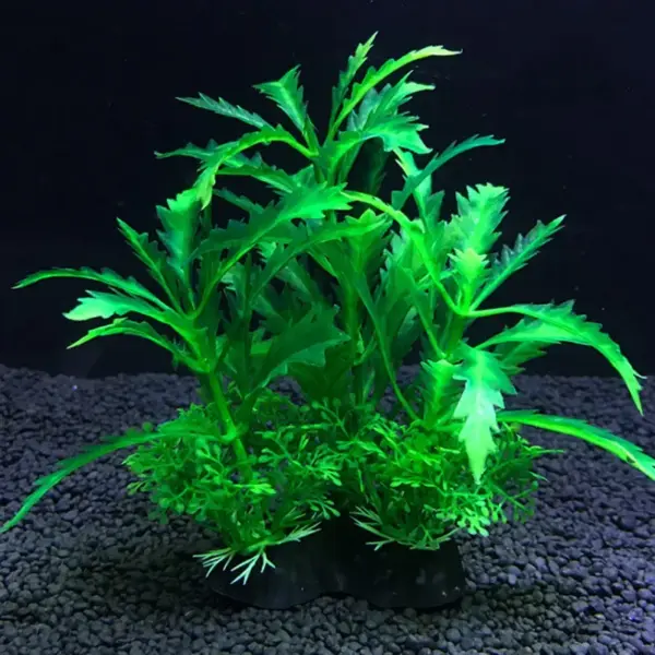 12 Kinds Artificial Aquarium Decor Plants Water Weeds Ornament Aquatic Plant Fish Tank Grass Decoration Accessories 14cm - Image 4