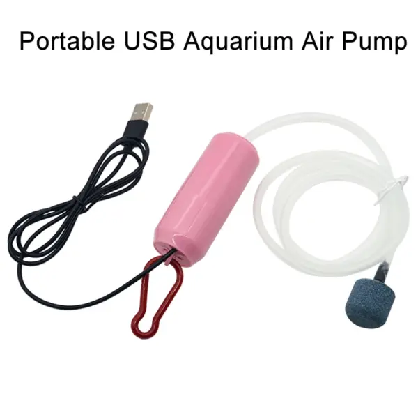 Aquarium USB Air Pump Fish Tank Silent Air Compressor Aquarium Portable Mini Oxygenator Oxygen Aerator Aquarium Accessories 5v - Image 12