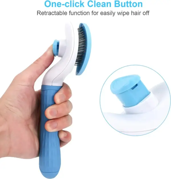 Pet Dog Brush Cat Comb Self Cleaning Pet Hair Remover Brush For Cats Dogs Grooming Tools Pets Dematting Comb Dogs Accessories - Image 11