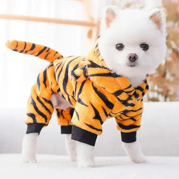Soft Warm Dog Clothes Fleece Pet Dogs Jumpsuits Pet Clothing for Small Dogs Puppy Cats Clothes Chihuahua Yorkshire Costume Coat - Image 7