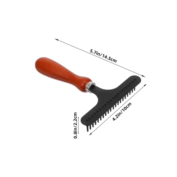 Dog Hair Comb for Dogs Large Breed Pet Grooming Tool Dematting Brush Carpet Rake Hair Removal Dog Brush Cat Comb - Image 2