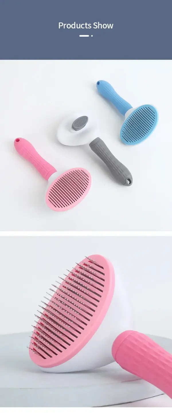 Pet Cat Hair Brush Dog Comb Grooming And Care Cat Brush Stainless Steel Comb For Long Hair Dog Cleaning Pets Cat Dog Accessories - Image 16