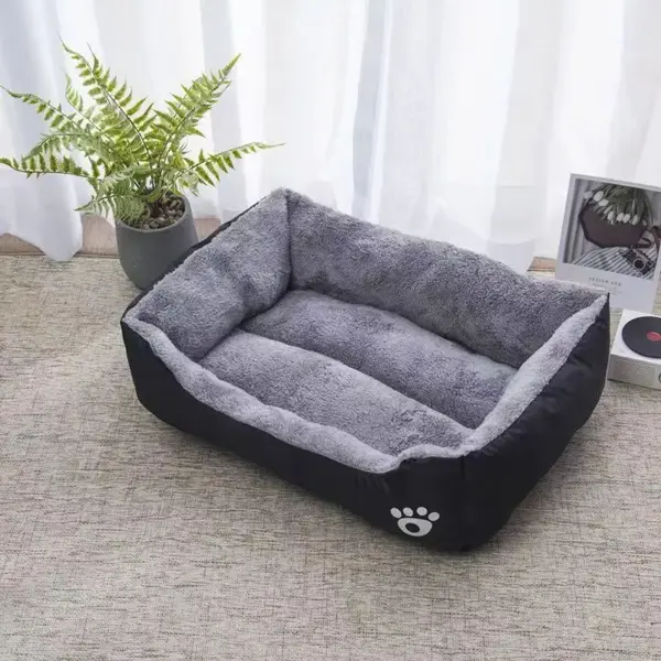 Großes Haustier Katzen-und Hunde bett warmes bequemes Hundehütte weiches pp Baumwoll nest Hunde korb matte universelles wasserdichtes Katzen bett - Image 9