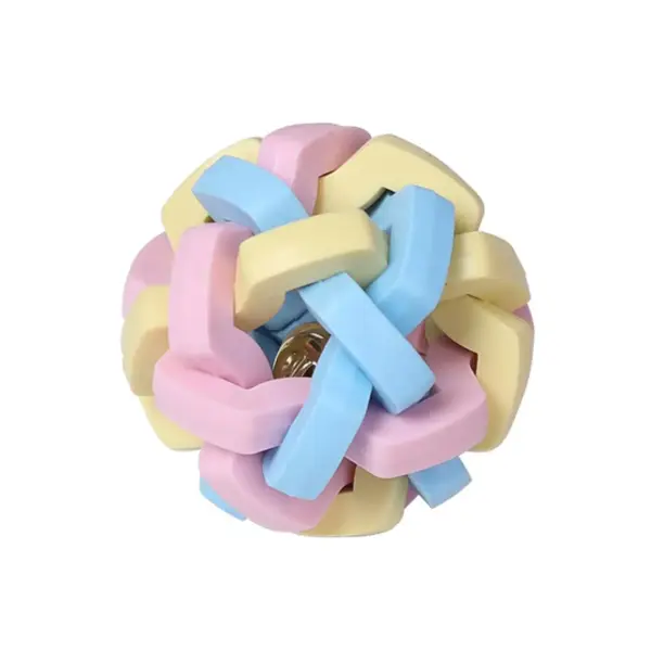 Hundebälle mit Glocken-Sound, Hüpfball aus Gummi für kleine Hunde, Welpen, interaktiv - Image 7