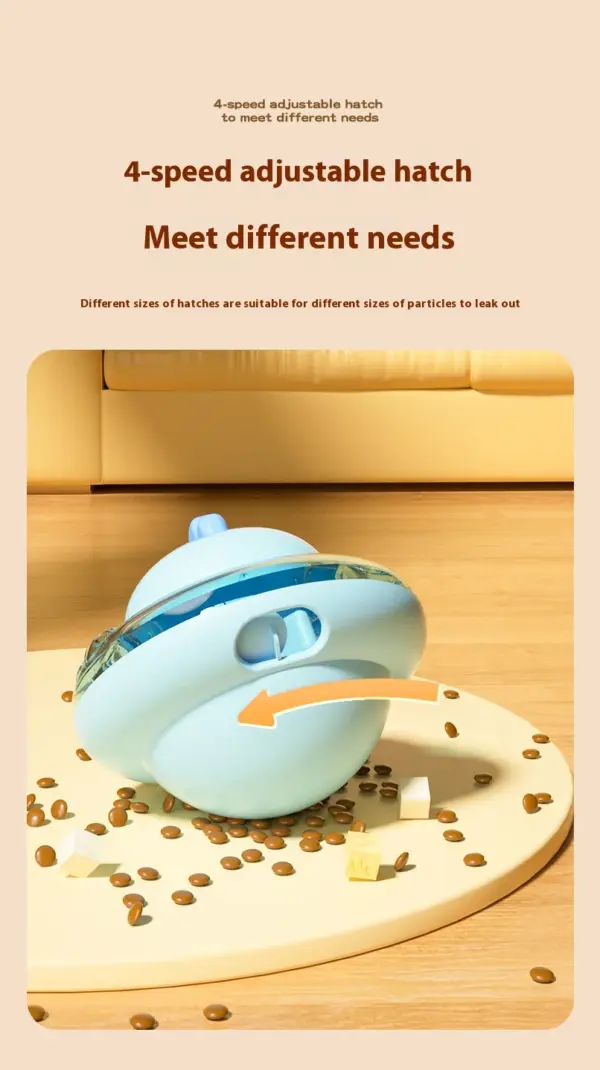 Katzen- und Hundefutterspender, Spielzeug, lustige Hühnerform, interaktives langsames Futterspender-Puzzlespielzeug für Katzen und Hunde - Image 13