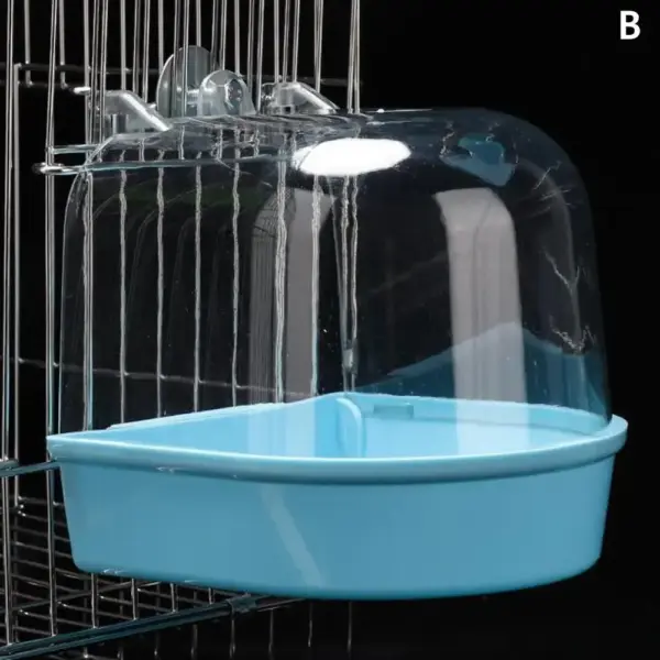 Hanging Bird Bath Is Waterproof Wear-resistant And Easy To Clean Cage-style External Bath For Birds Such As Parrots And Myn - Image 8