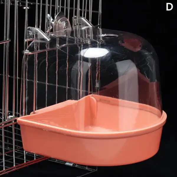 Hanging Bird Bath Is Waterproof Wear-resistant And Easy To Clean Cage-style External Bath For Birds Such As Parrots And Myn - Image 13