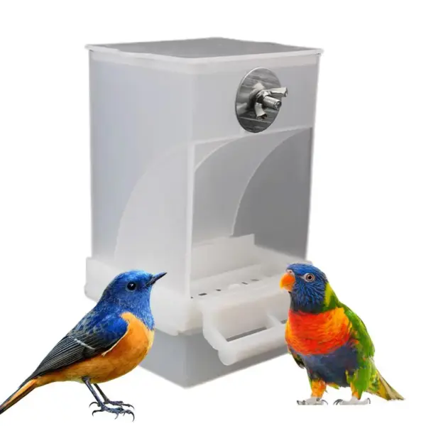 Automatic Parrot Feeder for Small Birds, PP, Convenient, Spacious, No Mess, Anti-Splash - Image 7