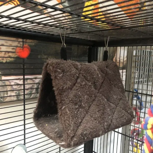 Pet Bird Parrot Cages Warm Hammock Hut Tent Fashion Bed Hanging Cave for Sleeping and Hatching Cage Decoration - Image 14