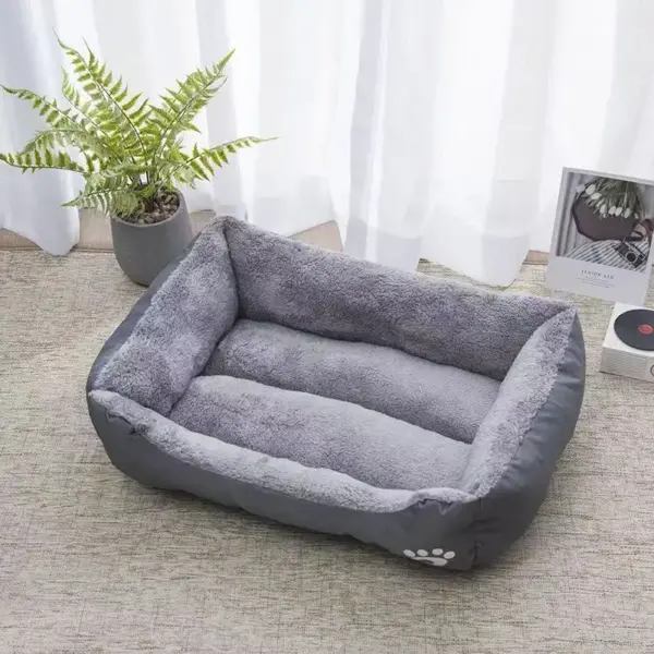 Großes Haustier Katzen-und Hunde bett warmes bequemes Hundehütte weiches pp Baumwoll nest Hunde korb matte universelles wasserdichtes Katzen bett - Image 4