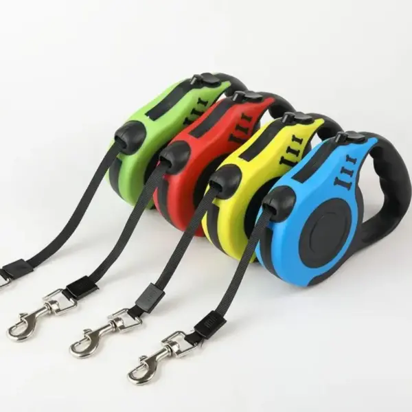 3 Meters 5 Meters Retractable Dog Leash Pet Leash Traction Rope Belt Automatic Flexible Leash For Small Medium Large Dog Product - Image 3