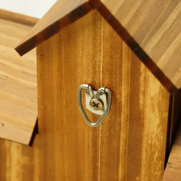 Bird House Room Wood Families Bluebird Finch Hanging Birdhouse For Garden Waterproof And Wear-resistant Pet Supplies - Image 14