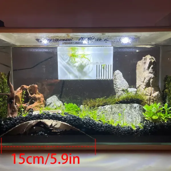 Aquarium gewölbte unterirdische Höhle für wasserförmige Haustiere bis zu Rassen, spielen und ruhen Aquarium-Ornamente - Image 12