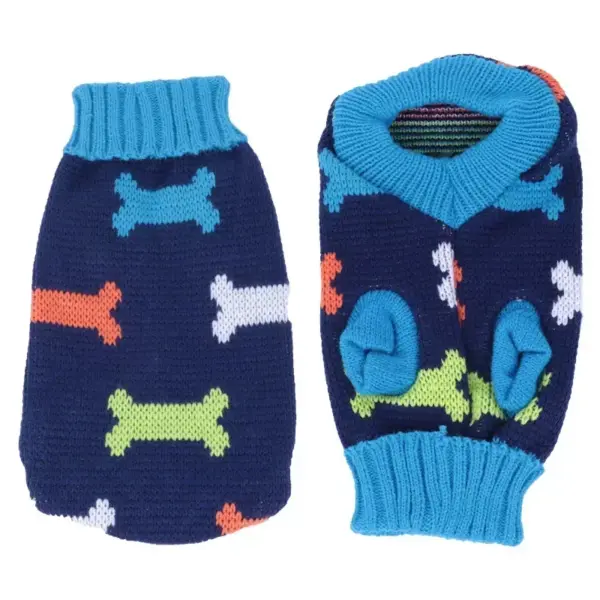 Cat Clothes Gatos Sweater Pet Dog Clothing for Small Medium Puppy Dogs Cats Winter Warm Coat Teddy Pug Jacket Soft Vest New - Image 7