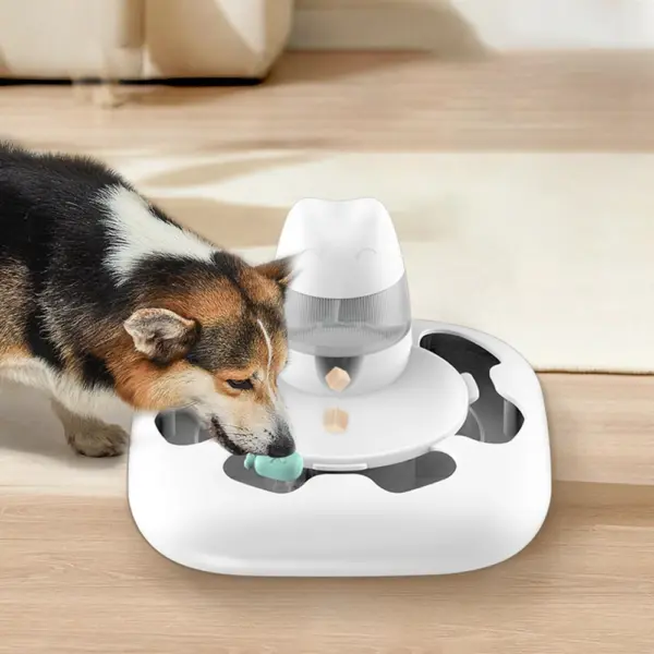 Katzen und Hunde spielen Partner Raubtier maschine interaktive Haustier Katze Spielzeug Puzzle Slow Food Training USB Aufladen Katzen futter Spielzeug Haustier sup - Image 4