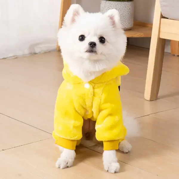 Soft Warm Dog Clothes Fleece Pet Dogs Jumpsuits Pet Clothing for Small Dogs Puppy Cats Clothes Chihuahua Yorkshire Costume Coat - Image 28