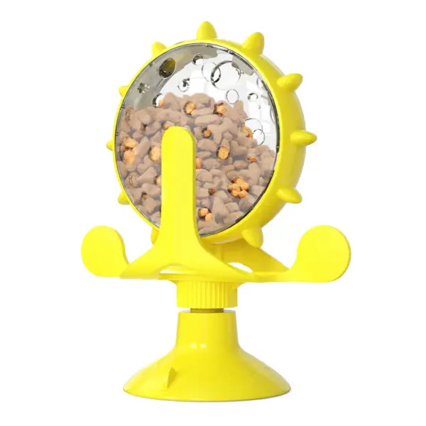 Hund Katze Fütterung Interaktive Rad Spielzeug Haustier Undichte Futter Training Ball Langsam Hund Feeder Lustige Hund Rad Haustier Produkte - Image 10