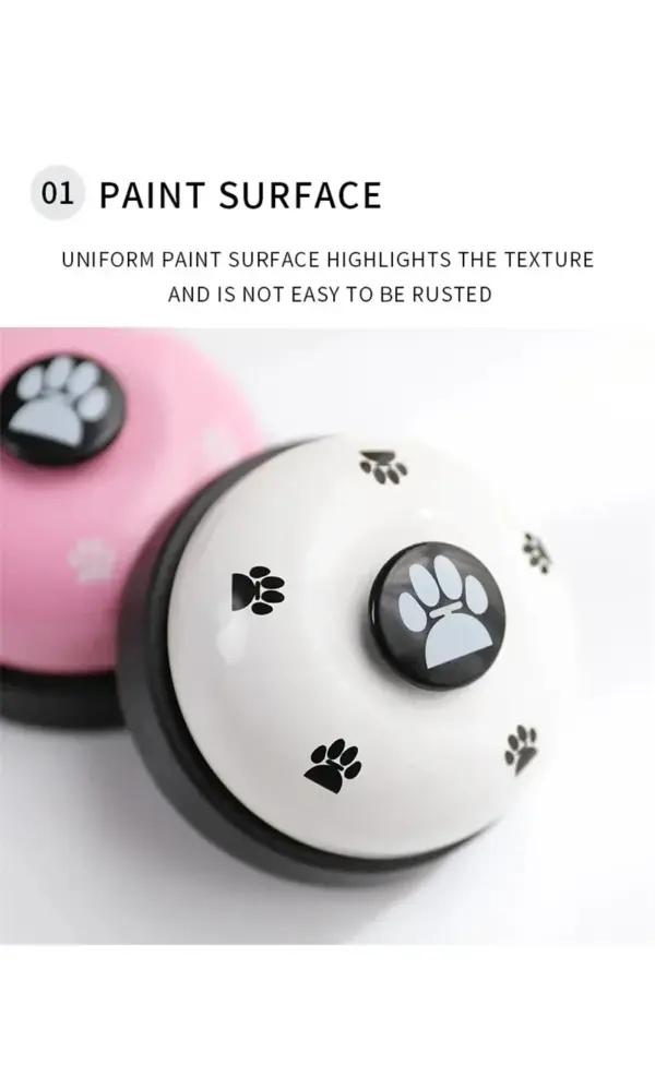 Hunde trainieren Glocken Katze Mahlzeit Glocke Welpen Fütterung Anruf Glocke Kind Hand Fähigkeit Training interaktive Katzen Spielzeug Haustier Training Knopf - Image 16