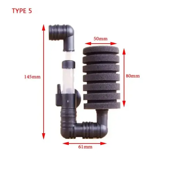 Aquarium Filter Schwamm Aquarium Fisch Luftpumpe Skimmer Biochemischer Schwamm Filterfiltration Aquatische Wasserreinigung - Image 18