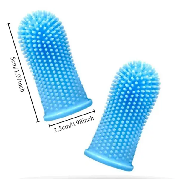 Hund Super Weiche Haustier Finger Zahnbürste Zähne Reinigung Atem Pflege Ungiftige Silikon Zahnbürste Katze Hund Zahnbürste Haustier Produkte - Image 6