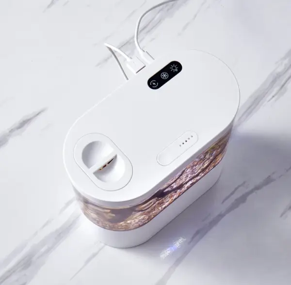 USB Mini Desktop Aquarium Built-in Water Pump / LED light / Filter Self circulation and self circulation goldfish tank - Image 19