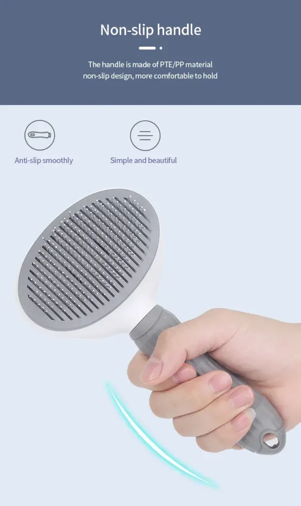 Pet Cat Hair Brush Dog Comb Grooming And Care Cat Brush Stainless Steel Comb For Long Hair Dog Cleaning Pets Cat Dog Accessories - Image 14
