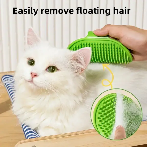 Haustierbürste Katze Hund Badebürste Haustier Hund Katze Massagebürste Hundemassagebad Katze Scheuerbürste Duschhandschuh Reinigungsprodukte Handschuhe - Image 3