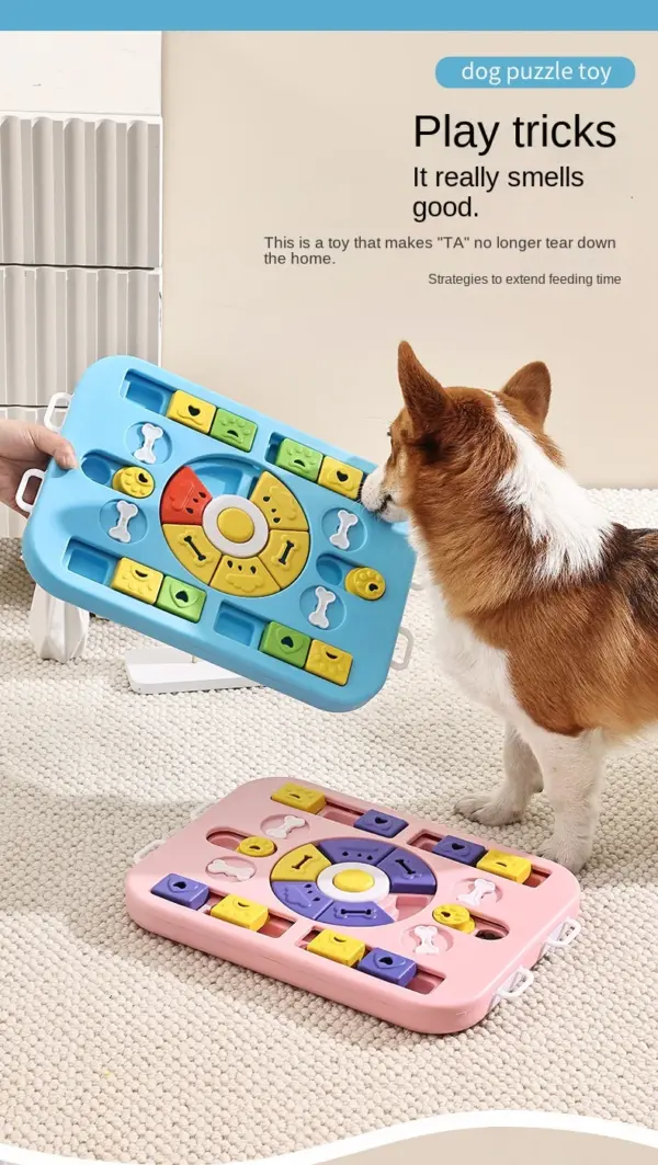 Hundespielzeug für Welpen, interaktives Hundespielzeug für das Training, Hundeanreicherungsspielzeug für große, mittelgroße und kleine intelligente Hunde, Haustier-Puzzles - Image 15