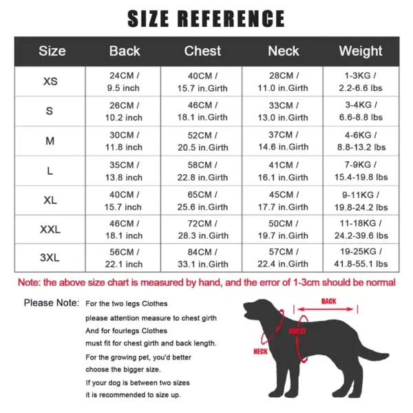 Large Winter Pet Dog Clothes French Bulldog Puppy Warm Windproof Jacket Small Medium Dog Reflective Coat Chihuahua Pet Outfits - Image 2