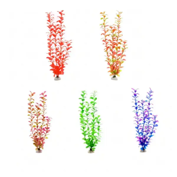 Aquarium Decorations Artificial Plants Simulation Artificial Flowers Environmentally Friendly Fish Tank Materials Accessories - Image 4