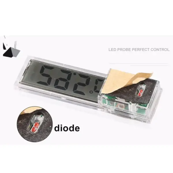 Aquarium Thermometer Elektronische LCD Digital Aquarium Temperatur Messung Aquarium Temp Meter Aquarium Zubehör - Image 7
