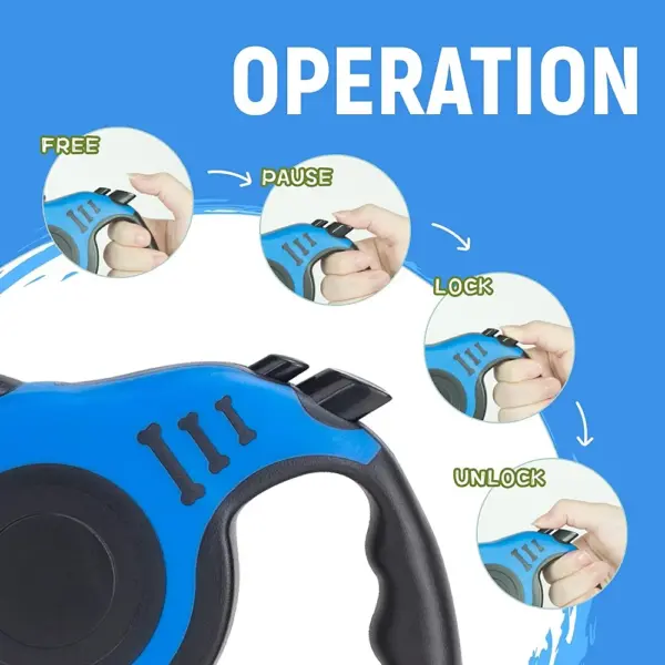 3m/5m Retractable Dog Leash Automatic Telescopic Tractor Dog Rope Flexible Nylon  Leash Traction Puppy Cats Dogs Pet Supplies - Image 16