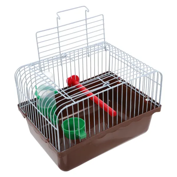 Spacious Bird Carrier for Travel Portable Bird Travel Cage with Perch Food Box Waterer Parrot Outing Carrying Cage Lightweight - Image 9