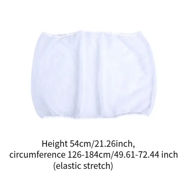 Bird Cage Cover Airy Keeps Cage Clean Breathable Easy to Clean Bird Cage Catcher for Cockatoo Bluebirds Parrot Parakeet Budgies - Image 6