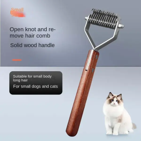 Pet Dog Brush Cat Comb Self Cleaning Pet Hair Remover Brush for Dogs Cats Grooming Tools Pets Dematting Comb Dogs Accessories - Image 6