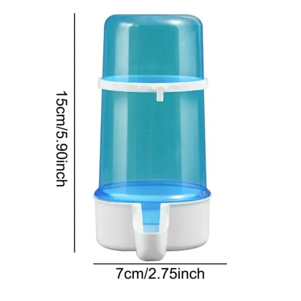 Bird Water Dispenser For Cage Automatic Bird Feeder And Waterer For Parrots Automatic Bird Feeder Bird Watering Supplies Water - Image 6