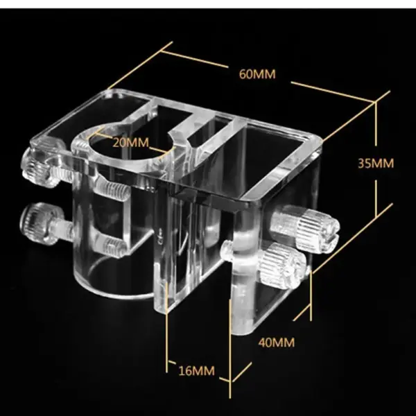 Aquarium Aquarium Dosierung Luftpumpen rohre Acryl befestigung Halter Version Wasser fisch Terrarium Zubehör transparent - Image 7