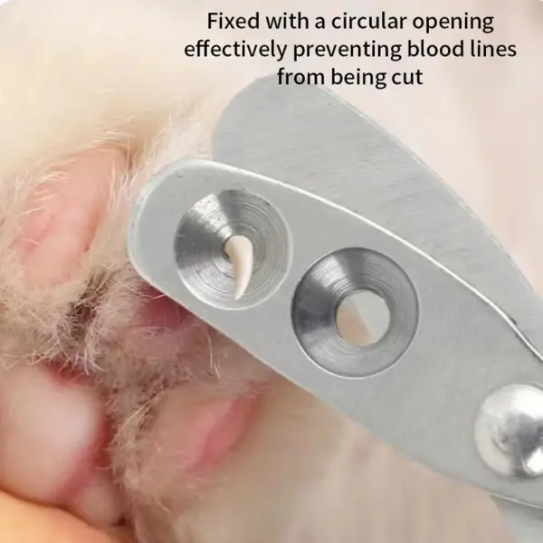 Professionelle Katzen-Nagelknipser für kleine Katzen und Hunde, Edelstahl, Welpenkrallenschneider, Haustier-Nagelpflege-Knipser, Trimmer - Image 3
