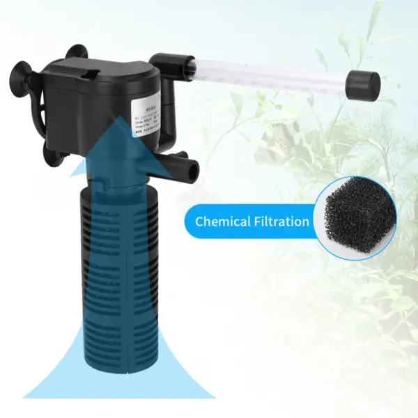 3 in 1 Aquarium Internal Filter Silent Aquarium Water Purifier Waterproof Submersible Fish Tank Filter Aquarium Accessories - Image 11