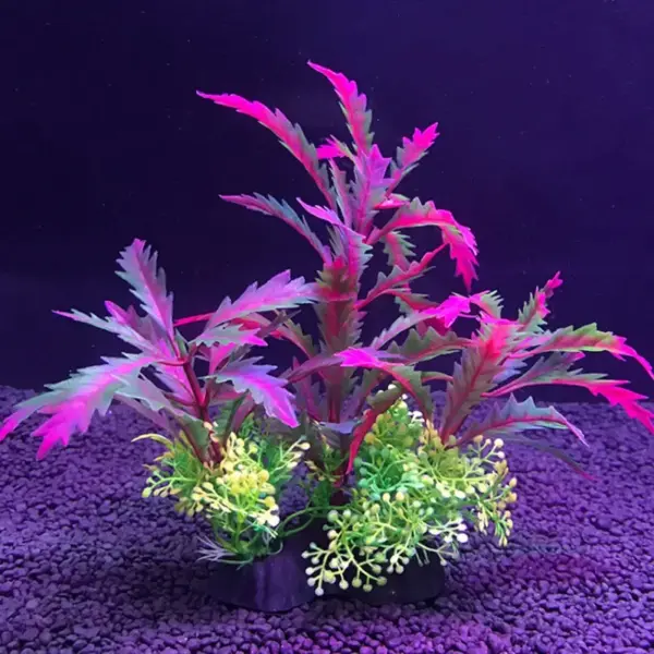 12 Kinds Artificial Aquarium Decor Plants Water Weeds Ornament Aquatic Plant Fish Tank Grass Decoration Accessories 14cm - Image 6