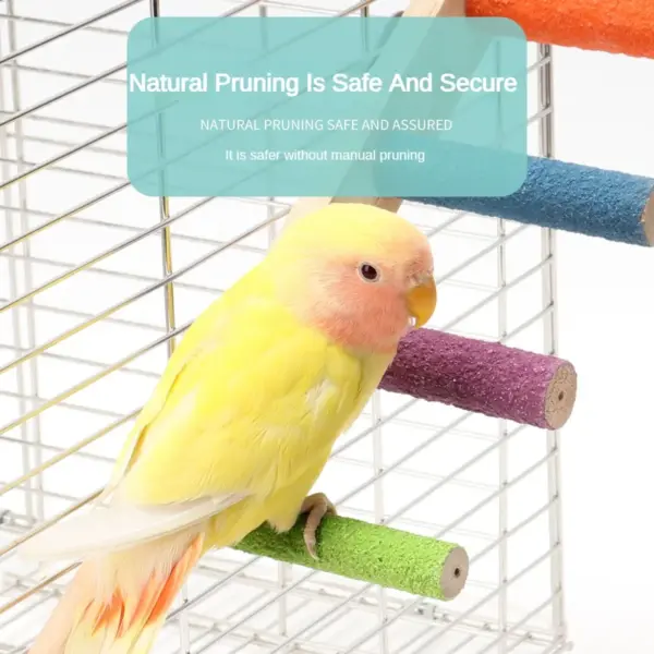 4/6/8 Step Bird Climbing Ladder Pet Interactive Ladder Parrot Grinding Claws and Teeth Climbing Toy Interactive Bird Accessories - Image 3