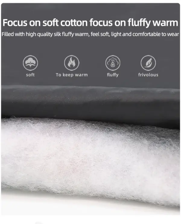 Dog Clothes Four Feet Clothing Warm Winter Coat Reflective Rainproof Dog Clothes Windproof Overall for Dogs Pet Cotton Clothes - Image 23