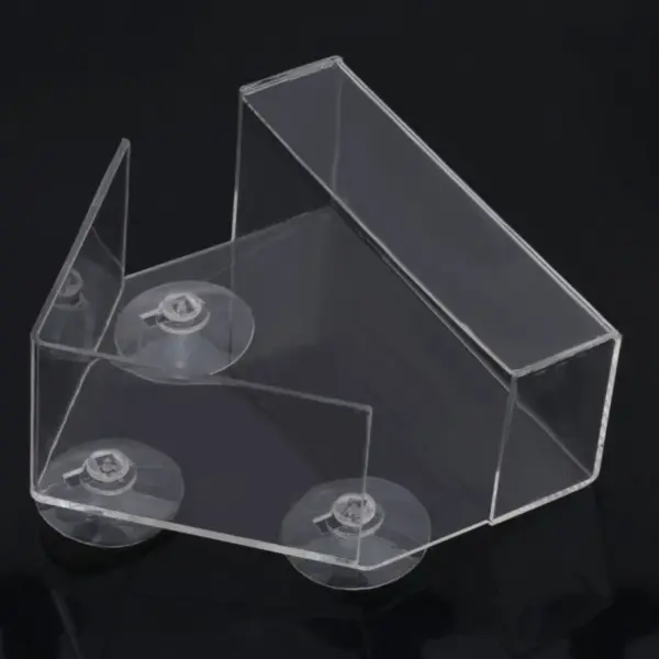 Outdoor Window Birdfeeder Transparent Food Dispenser Popular Bird Feeder for Finches Chickadees with Water Feature - Image 4