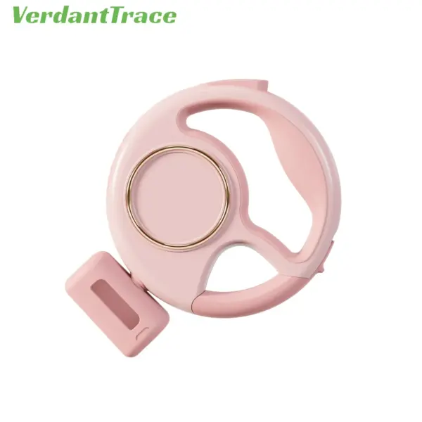 Retractable Dog Leash Reflective Rope Safety Release Built-in Poop Bag Holder Long Battery Life U-Shaped Safety Release for Pet - Image 12