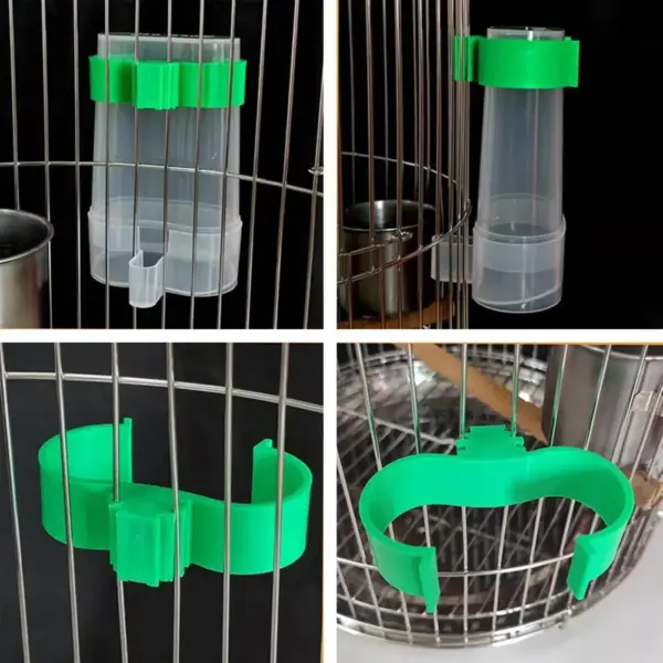 Automatic Bird Water Dispenser Bird Drinking Feeder Transparent Bird Cage Water Fountain for Budgie Cockatiel Lovebird Canary - Image 12