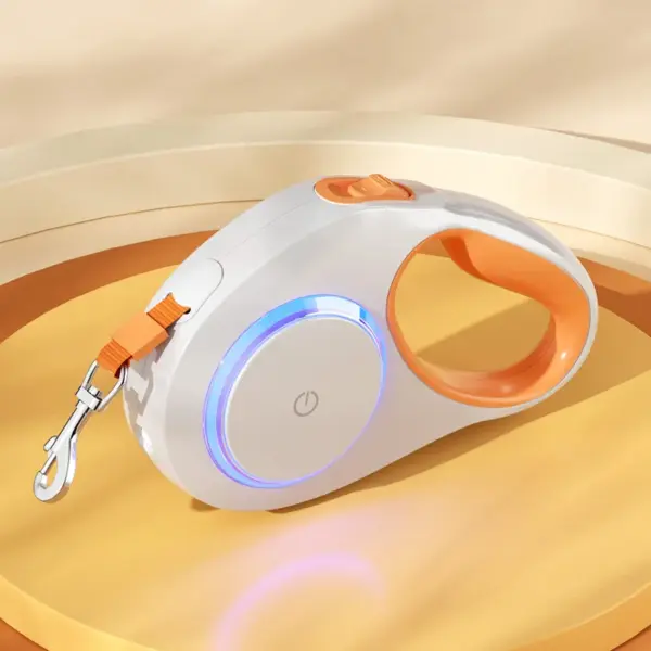 Automatic Retractable Dog Leash 5m LED Light Scalable Dog For Puppy Walking Running Outdoor Travel Hiking Traction Nylon Strap - Image 7
