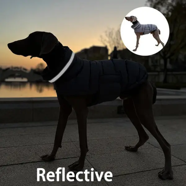 Pet Dog Winter Warm Coat Clothes Down Jacket Waterproof Fleece Vest Thicken Coat Clothing for Dogs Puppy Cats Pet costume - Image 2