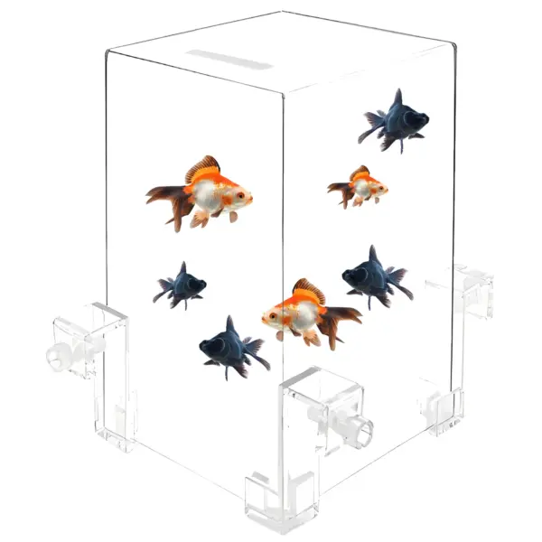 Creative Aquarium Tank Negative Pressure Fish Tank Ecological Aquascape Decoration Small Fish Beta Fish Tank Bowl Isolation - Image 3