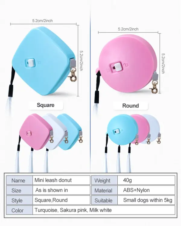 Retractable 2M Dog Leash Automatic Freely Dog Puppy Cat Traction Rope Belt Dog Leash - Image 17