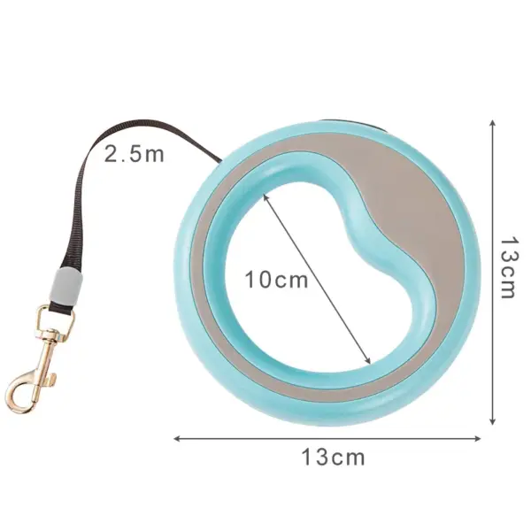 250cm/98.43in Automatic Retractable Dog Leash Outdoor Training Pet Leash for Small Medium Dog Durable Puppy Lead Dog Accessories - Image 10